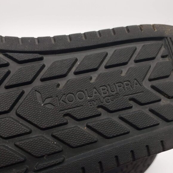 Koolaburra by UGG 1117810 Victoria Mini Ankle Boot Suede Black Youth 2 side bows - Picture 9 of 13